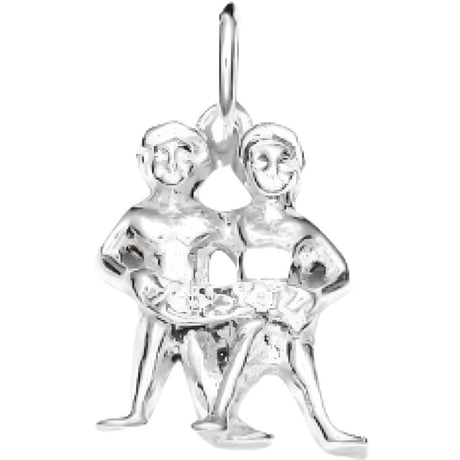 Pandantiv din Argint 925, zodia Gemeni - vivimall.ro