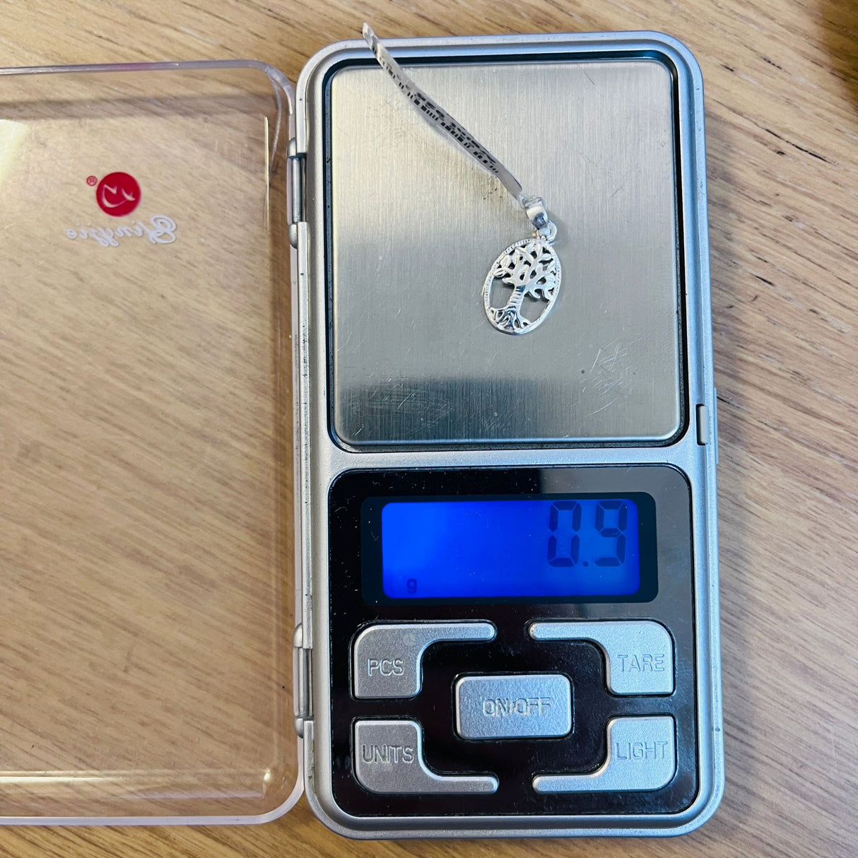 Pandantiv, Jolie Silver, Argint 925, Model Copacul Vietii Rodiat, 22 x 11 mm, 0.9 g - vivimall.ro