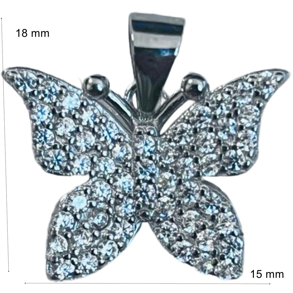 Висулка, сребро Jolie, сребро 925, цирконий, 2.3 G
