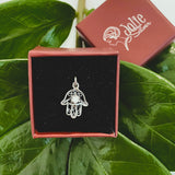 Pandantiv, Jolie Silver, Argint 925, Model Hamza Filigran, 0.9 g, 15x10 mm - vivimall.ro