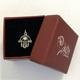 Pandantiv, Jolie Silver, Argint 925, Model Hamza Filigran, 0.9 g, 15x10 mm - vivimall.ro