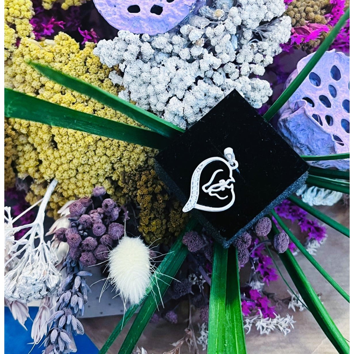 Pandantiv, Jolie Silver, Argint 925, Model Horses in Love, 16 x 20 mm, 1.6 g - vivimall.ro