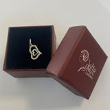 Pandantiv, Jolie Silver, Argint 925, Model Inima in Inima, 0.9 g, 18x11 mm - vivimall.ro