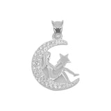 Pandantiv Semiluna Argint 925, 2 x 1.5 cm