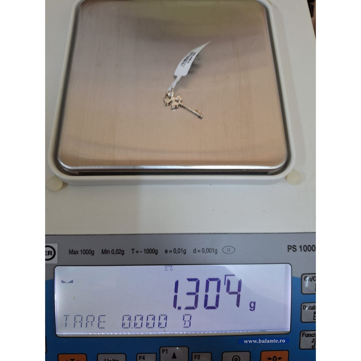 Сребърна висулка 925, ключ