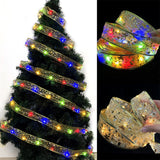 Panglicäƒ Led De Cräƒciun Aurie, Lungime 2 M, 20 Led-Uri