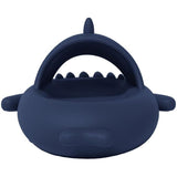 Papuci Tip Rechin, Flippy, Unisex, din Spuma EVA, Talpa Groasa Antiderapanta, Rezistenti la Uzura, Marime 40-41, Albastru Inchis - vivimall.ro