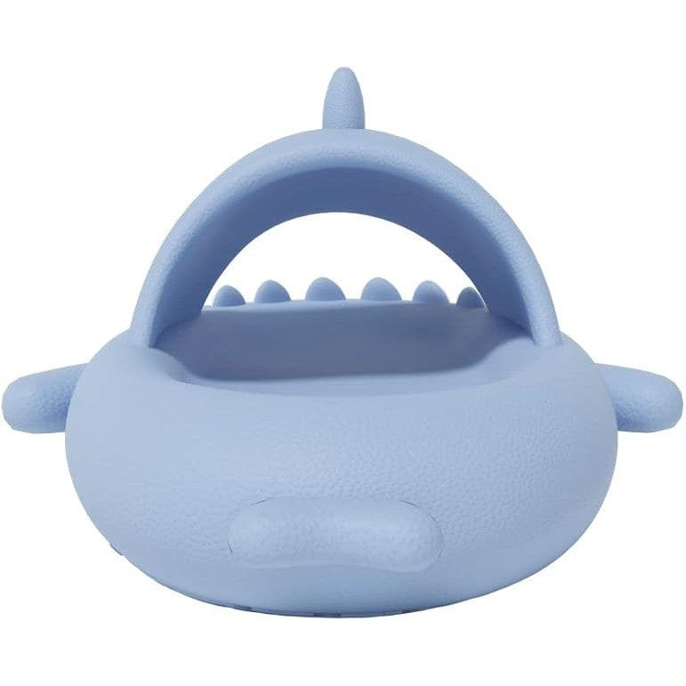 Papuci Tip Rechin, Flippy, Unisex, din Spuma EVA, Talpa Groasa Antiderapanta, Rezistenti la Uzura, Marime 38-39, Albastru Deschis - vivimall.ro