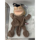 Papusa de Mana pentru Teatru de Papusi, Flippy, din Plus, 25 x 10 x 8 cm, Model Lup, Bej - vivimall.ro