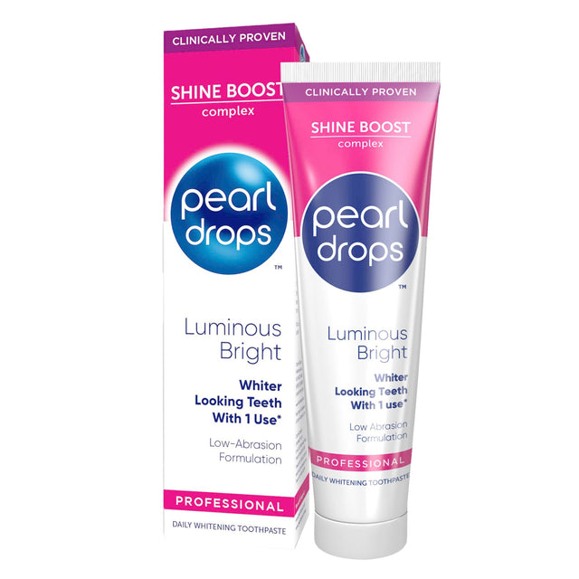 Pastă de dinți PEARL DROPS LUMINOUS BRIGHT  75ml - vivimall.ro
