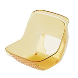 Cos de Spalat Legume/Fructe, Vivimall, cu Scurgere Apa, din PET, 15.5 x 18.6 x 16.2 cm, Galben - vivimall.ro