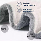 Patura Cu Incalzire Electrica, Vivimall, 135 W, 180x130 cm, 6 Trepte De Incalzire, Flanel, Gri - vivimall.ro