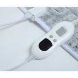 Patura electrica simpla, Vivimall, 100 W, 152 x 127 cm, 6 trepte de reglare, Gri - vivimall.ro