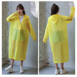 Pelerina De Ploaie, Pentru Adulti 150-180 Cm, Din Eva, Impermeabila, Rezistenta La Vant, Inchidere Cu Capse, 140 G - vivimall.ro