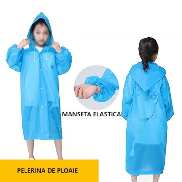 Pelerina De Ploaie Copii 100-145 Cm | RainBuddy - vivimall.ro