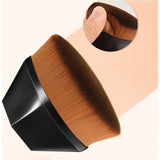 Pensula kabuki plata pentru fond de ten, Vivimall, negru - vivimall.ro