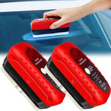 Perie Multifuncțională Auto Vivimall, pentru Îndepărtarea Urmelor de pe Parbriz și Oglinzi, Anti-Aburire, Roșu - vivimall.ro