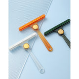 Perie de Indepartare a Scamelor, Vivimall, pentru Haine si Par de Animale, cu Doua Fete, Manual, Multifunctional, 12x14.5 cm, Accesoriu pentru Casa, Verde - vivimall.ro