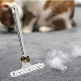 Perie De Îndepărtare A Scamelor, Pentru Haine Și Păr De Animale, Cu Două Fețe, Manual, Multifuncțional, 12x14,5 cm, Accesoriu Pentru Casă. - vivimall.ro