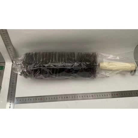 Perie Multifunctionala 2in1, Vivimall, de Curatare a Prafului, 38 x 11 cm, Perie si Burete, Crem - vivimall.ro