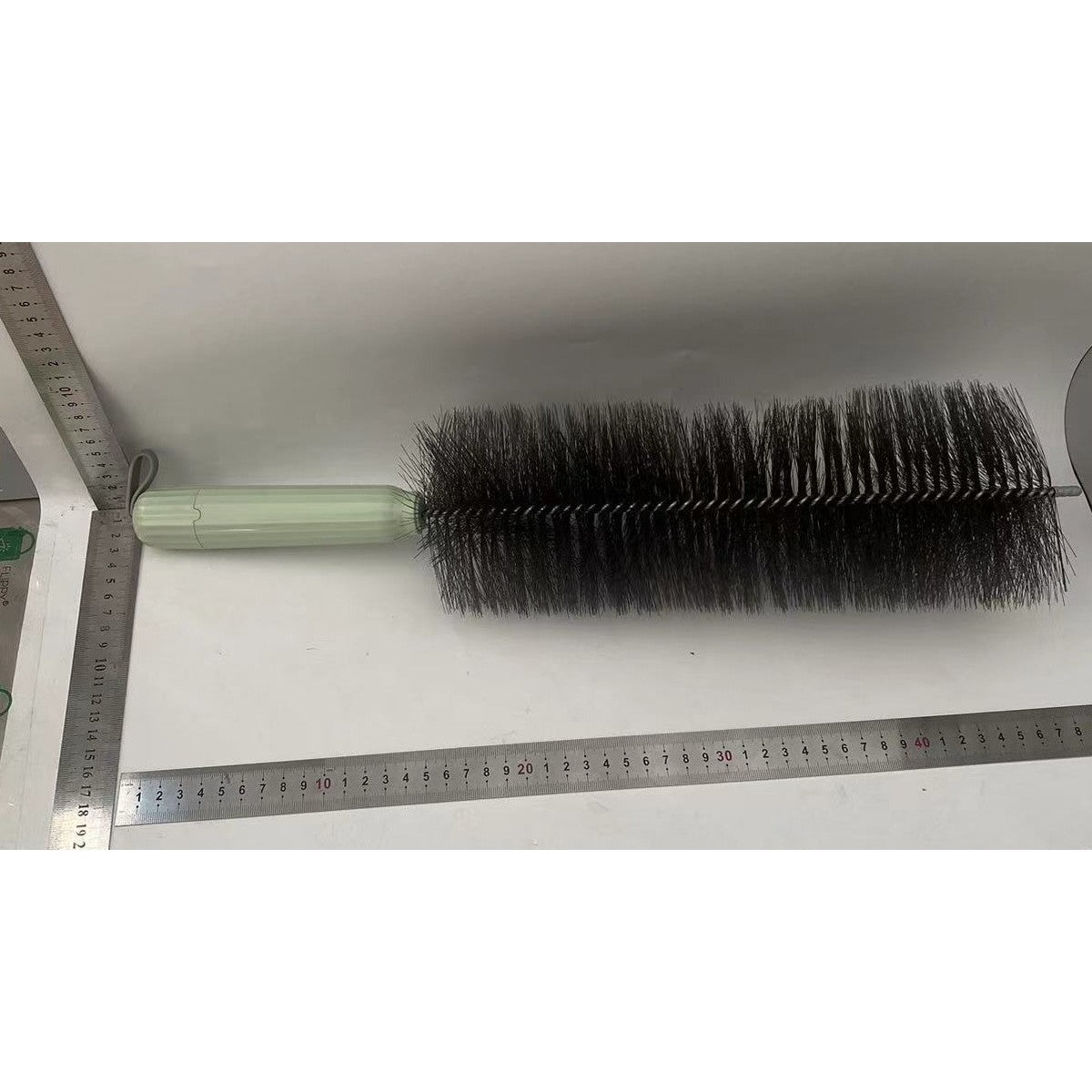 Perie Multifunctionala 2in1, Vivimall, de Curatare a Prafului, 38 x 11 cm, Perie si Burete, Verde - vivimall.ro