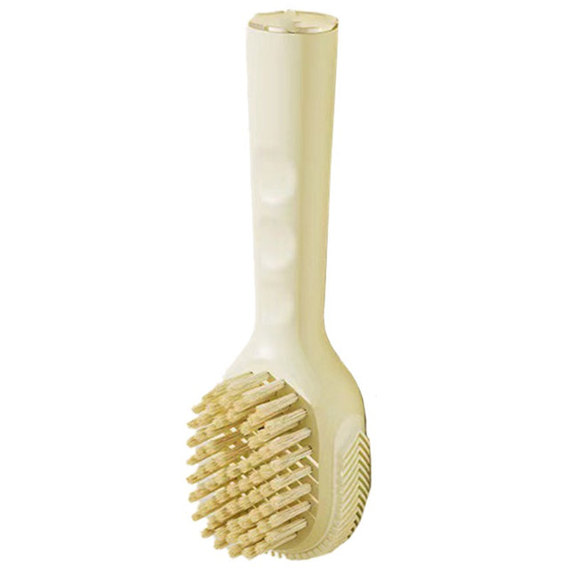 Perie pentru Curatare Incaltaminte cu Recipient pentru Detergent, Vivimall, Perie Multifunctionala pentru Incaltaminte si Lenjerie, cu Peri Moi, Fara Deteriorare, 22x6x4 cm, Galben - vivimall.ro