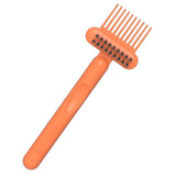 Perie pentru Curatarea Parului, Vivimall, din Plastic, 16 x 5 cm, Portocaliu - vivimall.ro