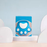 Perie pentru Masajul Scalpului, Perie pentru Sampon, Labuță de Pisică, Dimensiune 7x8 cm, Curatarea si Mentinerea Curata a Parului, Albastru - vivimall.ro