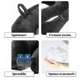 Perna De Calatorie, Pentru Gat, Din Bumbac, Cu 4 Cocoase, Ajustabila