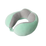 Perna De Voiaj Pentru Gat, Din Bumbac, 4 Cocoase Pentru Confort, Accesoriu De Voiaj, Birou, Masina, Sistem Prindere Capse
