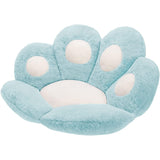 Perna Decorativa, Vivimall, Model Laba de Pisica, din Plus, pentru Scaun/Canapea/Podea, 80 x 70 cm, Albastru Deschis - vivimall.ro