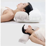 Perna Ortopedica 3 in 1, Vivimall, Strat Dublu, Protectie Cervicala, pentru Adulti, 45 x 70 cm, Gri - vivimall.ro