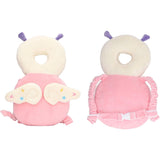 Perna tip Rucsac pentru Protectia Capului, Vivimall, Tetiera tip Insecta, pentru Bebelusi, 33x6x19 cm, 180 g, Roz - vivimall.ro