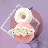 Perna tip Rucsac pentru Protectia Capului, Vivimall, Tetiera tip Insecta, pentru Bebelusi, 33x6x19 cm, 180 g, Roz - vivimall.ro