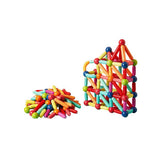 Piese Magnetice pentru Copii, Flippy, Set din 72 de Piese de diferite Culori, Constructor Magnetic cu Posibilitatea de a Construii forme Nelimitate, Multicolor - vivimall.ro