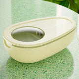 Cutie Taiat Pastile si Depozitare Medicamente, Vivimall, Galbena, 8x5x2.65 cm, Compacta si Portabila, Ideala Pentru Calatorii - vivimall.ro