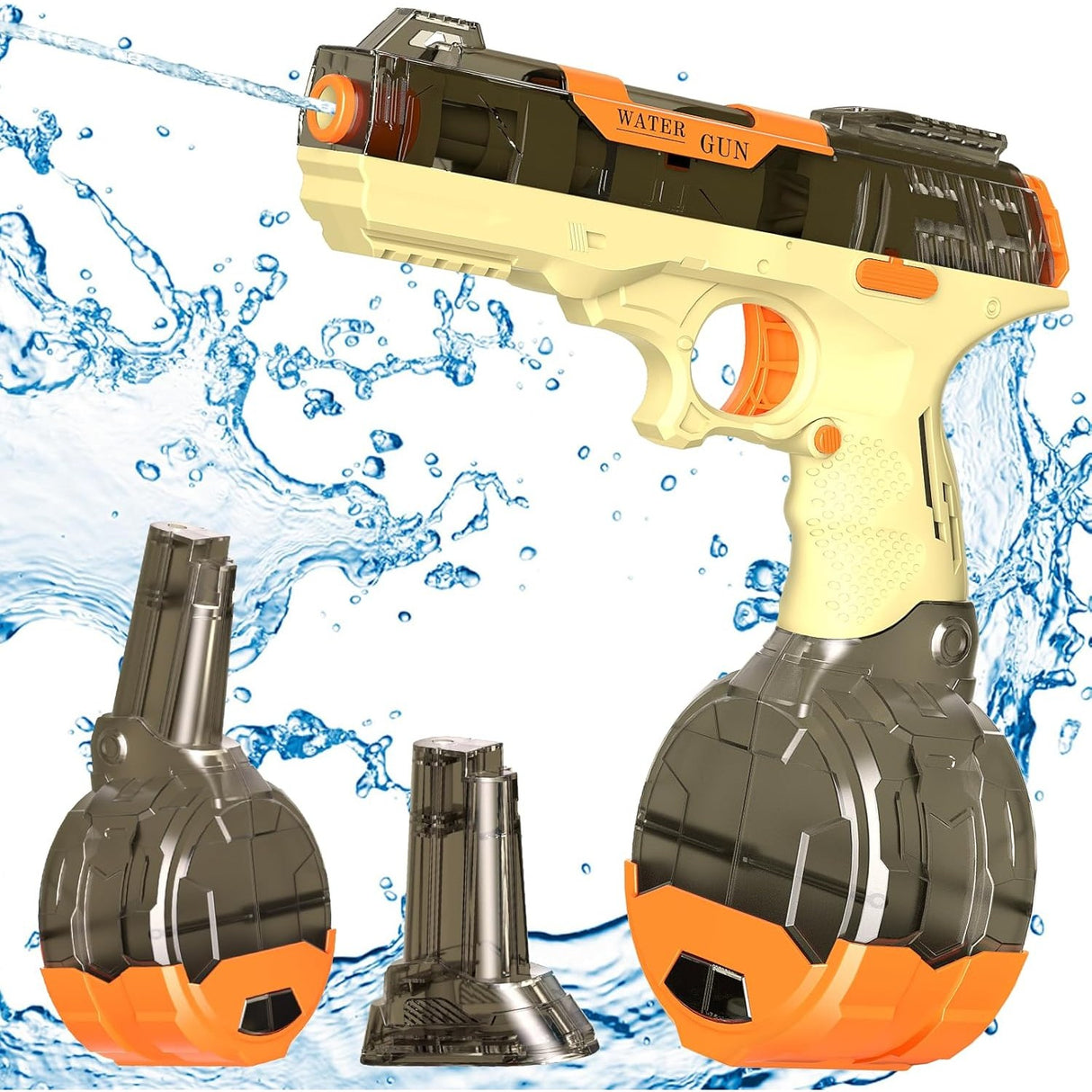 Pistol Electric Apa Cu 2 Rezervoare | PowerJet - vivimall.ro