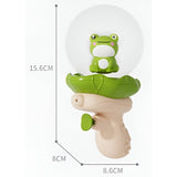 Pistol cu Apa pentru Copii, Vivimall, Multifunctional, Capacitate 250 mL, Model Broscuta, 15.6x8x8.6 cm, ABS, Verde - vivimall.ro