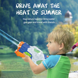 Pistol cu Apa pentru Copii, Rezervor, Pentru Piscina/Plaja, Vivimall, 6ani+,  3 duze, Multicolor, 1000ML - vivimall.ro