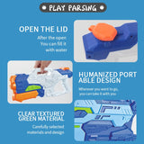 Pistol cu Apa pentru Copii, Rezervor, Pentru Piscina/Plaja, Vivimall, 6ani+,  3 duze, Multicolor, 1000ML - vivimall.ro