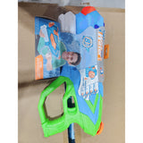 Pistol cu Apa pentru Copii, Vivimall, Rezervor 900ml, Raza de Actiune 8m, 6ani+, 4 Duze, Verde - vivimall.ro