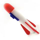 Pistol de Jucarie, Flippy, cu Lansator de Racheta, din Polistiren/Plastic, Lumina LED, +3 Ani, Albastru/Rosu - vivimall.ro