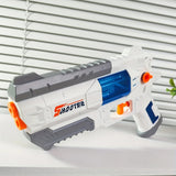 Pistol Manual cu Apa, Vivimall, Jucarie Pistol cu Apa Sigur Pentru Copii, Design Nou S-Shooter Atractiv, 23 x 14.5 cm, Alb - vivimall.ro