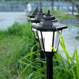 Lampa Solara Hexagonala De Gradina, Alb Cald - vivimall.ro