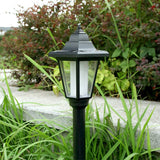 Lampa Solara Hexagonala De Gradina, Alb Cald - vivimall.ro