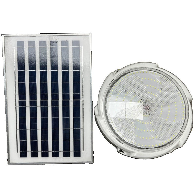 Plafoniera Solara, 150 W, Diametru 280 Mm, Cu Telecomanda, Lungime Prelungitor: 4.6 M, Alb Rece - vivimall.ro