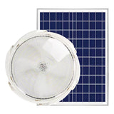 Plafoniera Solara, 50 W, Diametru 200 Mm, Cu Telecomanda, Lungime Prelungitor 4.6 M Alb Rece - vivimall.ro