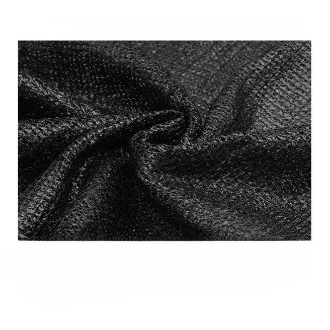 Plasa De Umbrire Neagra, Latime 2 M, Lungime 50 M, Protectie Uv, Grad De Umbrire 50-55% - vivimall.ro