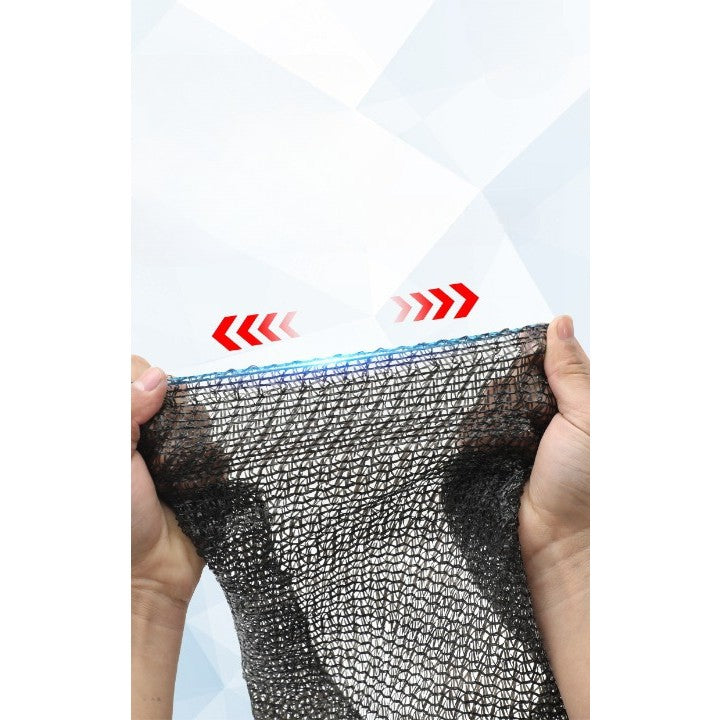 Plasa De Umbrire Neagra, Latime 2 M, Lungime 50 M, Protectie Uv, Grad De Umbrire 80-90% - vivimall.ro