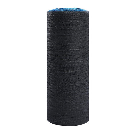 Plasa De Umbrire Neagra, Latime 2 M, Lungime 50 M, Protectie Uv, Grad De Umbrire 50-55% - vivimall.ro